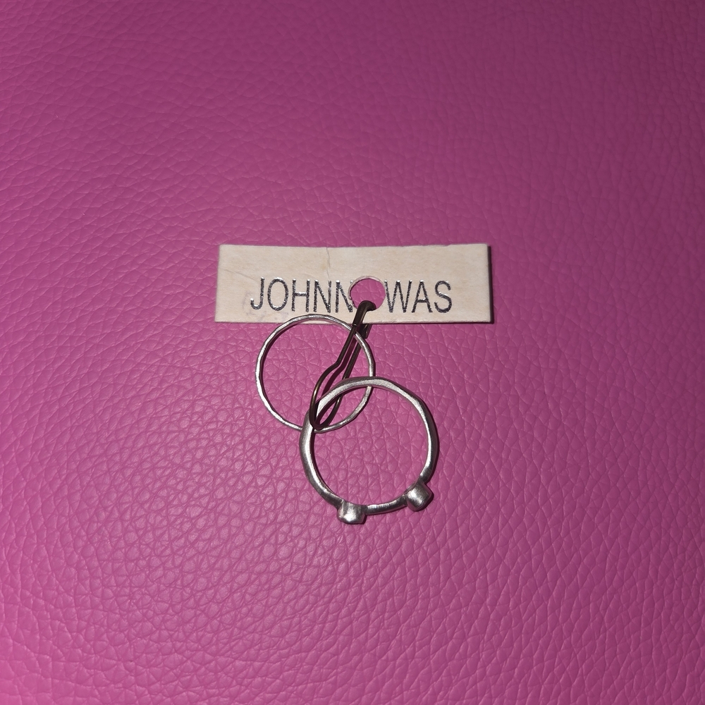 Johnny Was Silver Minimalist Rings